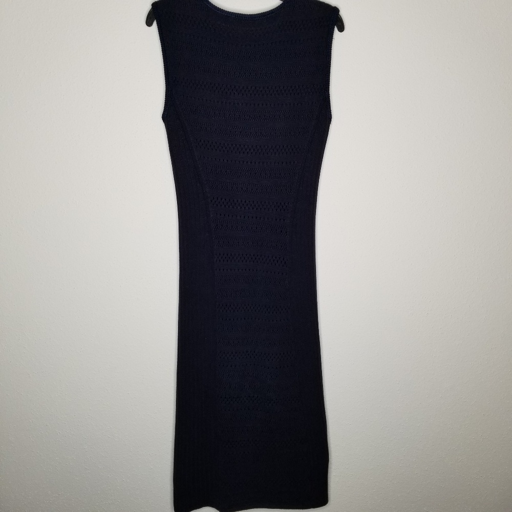 Tory Burch knit midi dress size xs sewn in slip - Picture 5 of 7